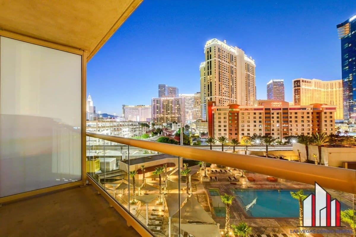 Mgm Signature-04-707 Strip View Balcony Studio Las Vegas Buitenkant foto