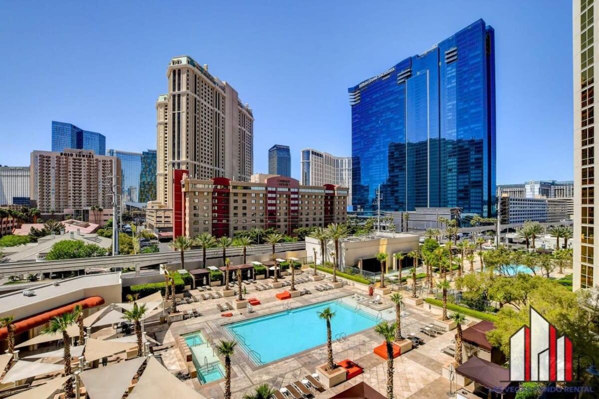 Mgm Signature-04-707 Strip View Balcony Studio Las Vegas Buitenkant foto