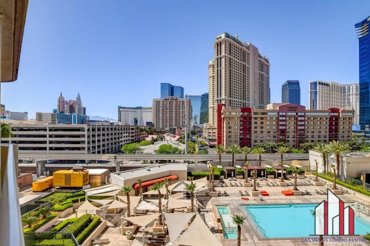 Mgm Signature-04-707 Strip View Balcony Studio Las Vegas Buitenkant foto