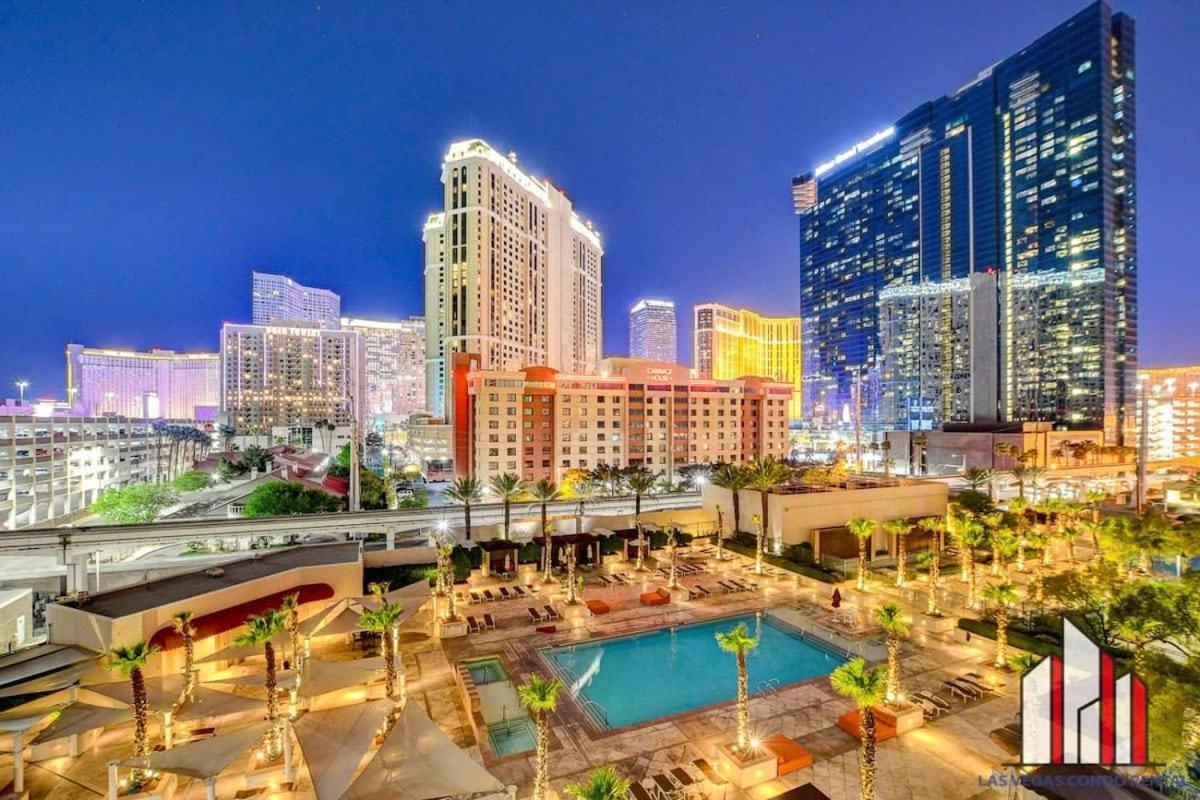 Mgm Signature-04-707 Strip View Balcony Studio Las Vegas Buitenkant foto